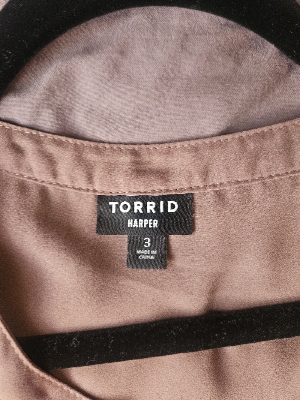 TORRID Harper Blouse in Mauve